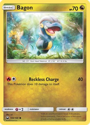 Bagon (104) 104  SM  Celestial Storm - Common