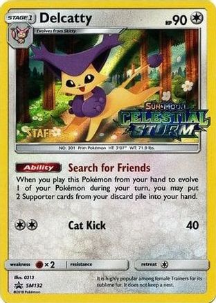 Delcatty SM132  - Holofoil SM Promos - Promo