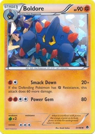 Boldore 051/98  - Holofoil Blister Exclusives - Promo