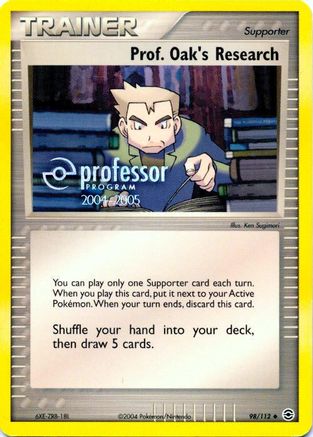 Prof. Oak's Research (2004-2005) 098  Professor Program Promos - Promo