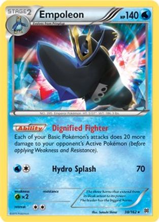 Empoleon 038/162  Deck Exclusives - Rare