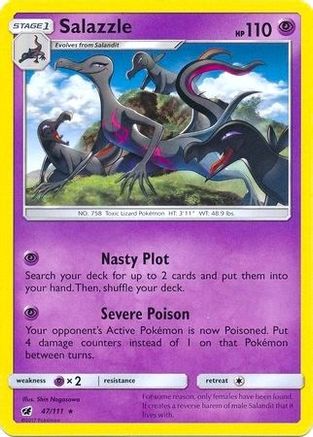 Salazzle 047/111  Deck Exclusives - Rare