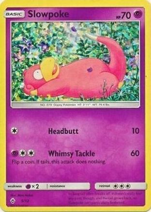 Slowpoke 005/12  - Holofoil McDonalds Promos 2018 - Promo