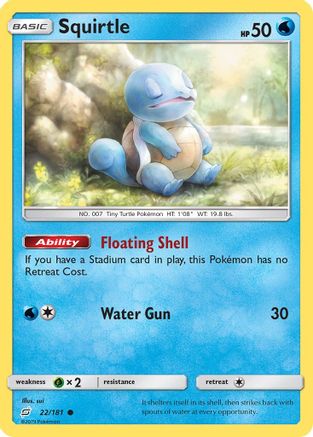 Squirtle (22) 022/181  SM  Team Up - Common
