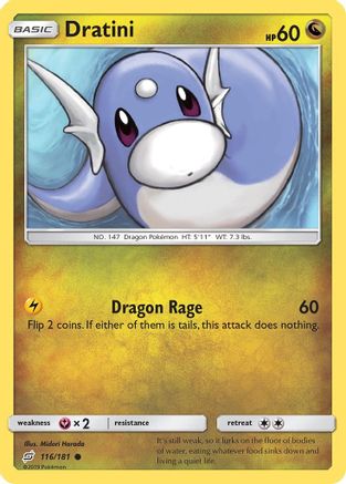 Dratini (116) 116/181  SM  Team Up - Common