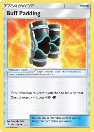 Buff Padding 136/181  SM  Team Up - Uncommon