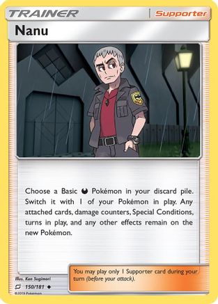 Nanu 150/181  SM  Team Up - Uncommon