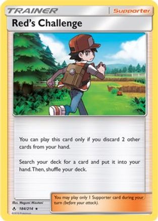 Red's Challenge 184/214  Deck Exclusives - Rare