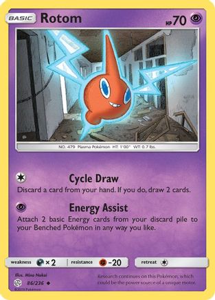 Rotom 086/236  SM  Cosmic Eclipse - Uncommon