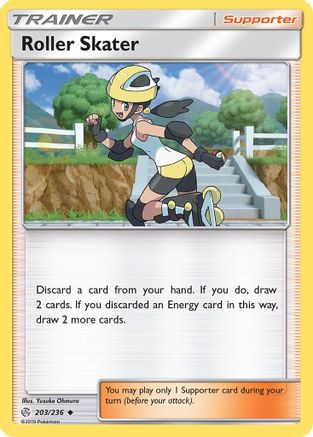 Roller Skater 203/236  SM  Cosmic Eclipse - Uncommon