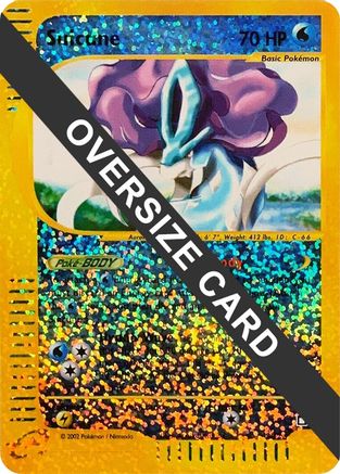 Suicune 007/12  - Reverse Holofoil Jumbo Cards - Promo