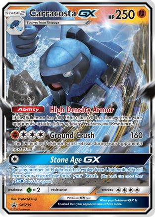 Carracosta GX SM239  - Holofoil SM Promos - Promo