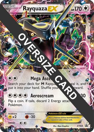 Rayquaza EX XY69  - Holofoil Jumbo Cards - Promo