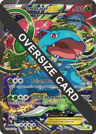Venusaur EX XY123  - Holofoil Jumbo Cards - Promo