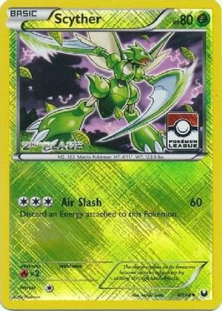 Scyther 004/108  - Reverse Holofoil League & Championship Cards - Promo