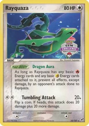 Rayquaza 022/107  League & Championship Cards - Promo