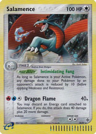 Salamence 019/97  - Holofoil Nintendo Promos - Promo
