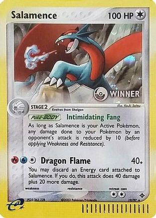 Salamence 019/97  - Holofoil Nintendo Promos - Promo