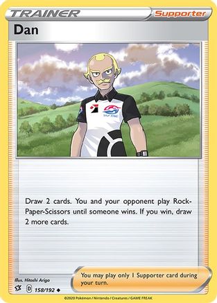Dan 158/192  SWSH02 Rebel Clash - Uncommon