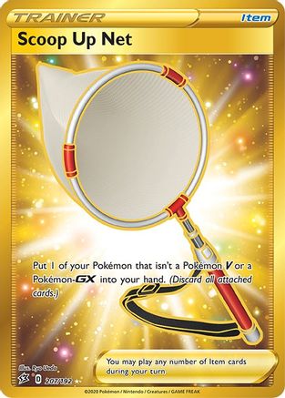 Scoop Up Net (Secret) 207/192  - Holofoil SWSH02 Rebel Clash - Secret Rare