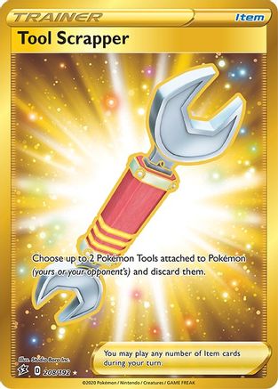 Tool Scrapper (Secret) 208/192  - Holofoil SWSH02 Rebel Clash - Secret Rare