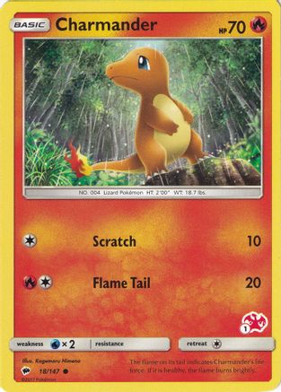 Charmander 018/147  Battle Academy - Promo