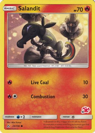 Salandit 025/156  Battle Academy - Promo