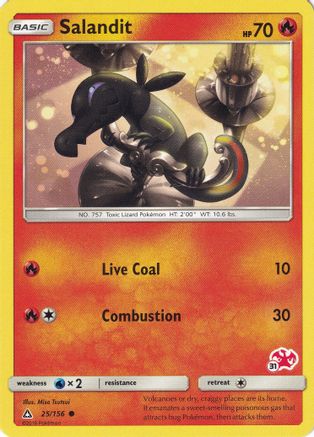 Salandit 025/156  Battle Academy - Promo