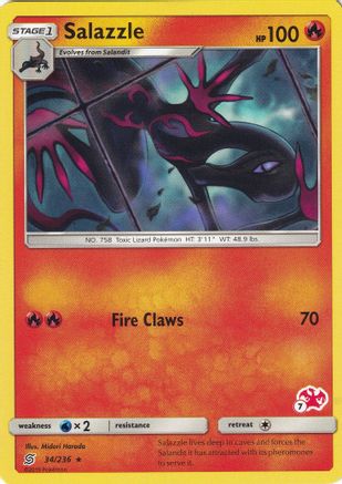 Salazzle 034/236  Battle Academy - Promo