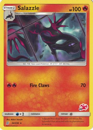 Salazzle 034/236  Battle Academy - Promo