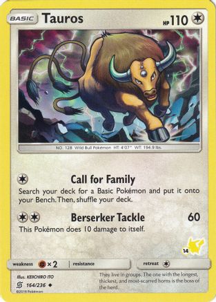 Tauros 164/236  Battle Academy - Promo