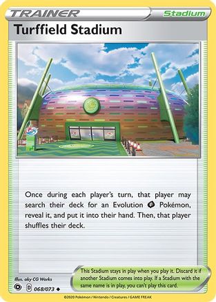 Turffield Stadium 068/73  Champions Path - Uncommon