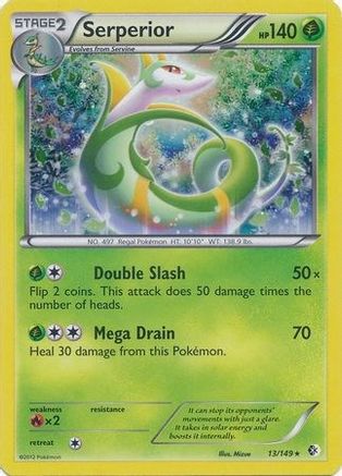 Serperior 013/149  - Holofoil Blister Exclusives - Promo