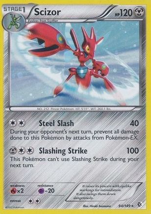 Scizor 094/149  - Holofoil Blister Exclusives - Promo