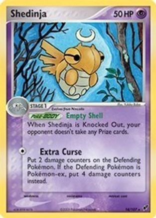 Shedinja 014/107  Deck Exclusives - Rare