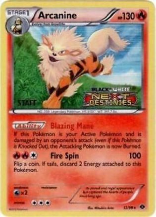 Arcanine 012/99  - Holofoil Black and White Promos - Promo