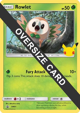 Rowlet SM01  First Partner Pack - Promo