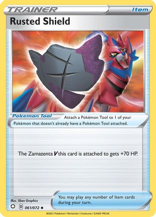 Rusted Shield 061/072  Shining Fates - Uncommon