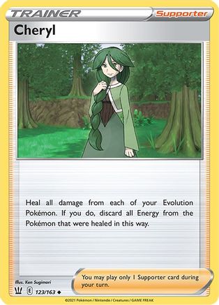 Cheryl 123/163  SWSH05 Battle Styles - Uncommon