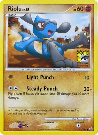Riolu 091/127  Miscellaneous Cards & Products - Promo