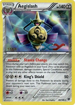 Aegislash 086/146  - Holofoil XY Promos - Promo