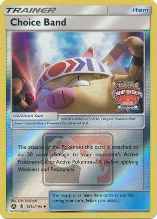 Choice Band 121a/145  - Reverse Holofoil League & Championship Cards - Promo