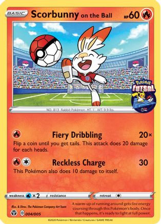 Scorbunny on the Ball 004/005  Miscellaneous Cards & Products - Promo