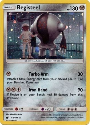 Registeel 068/111  - Holofoil SM Promos - Promo