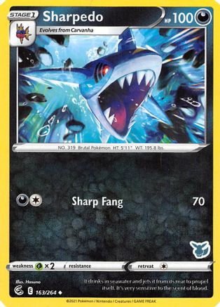 Sharpedo 163/264  Battle Academy 2022 - Promo