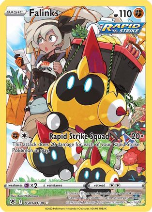 Falinks TG07/TG30  - Holofoil SWSH10 Astral Radiance Trainer Gallery - Ultra Rare