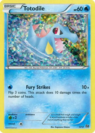 Totodile 005/12  - Holofoil McDonalds Promos 2016 - Promo