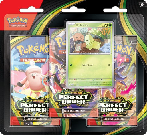 Pokemon Perfect Order 3-Pack Blister Pack