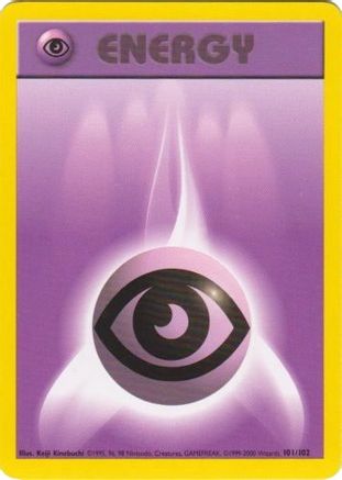 Psychic Energy 101/102  Base Set - Common