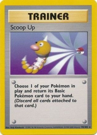 Scoop Up 078/102  Base Set - Rare